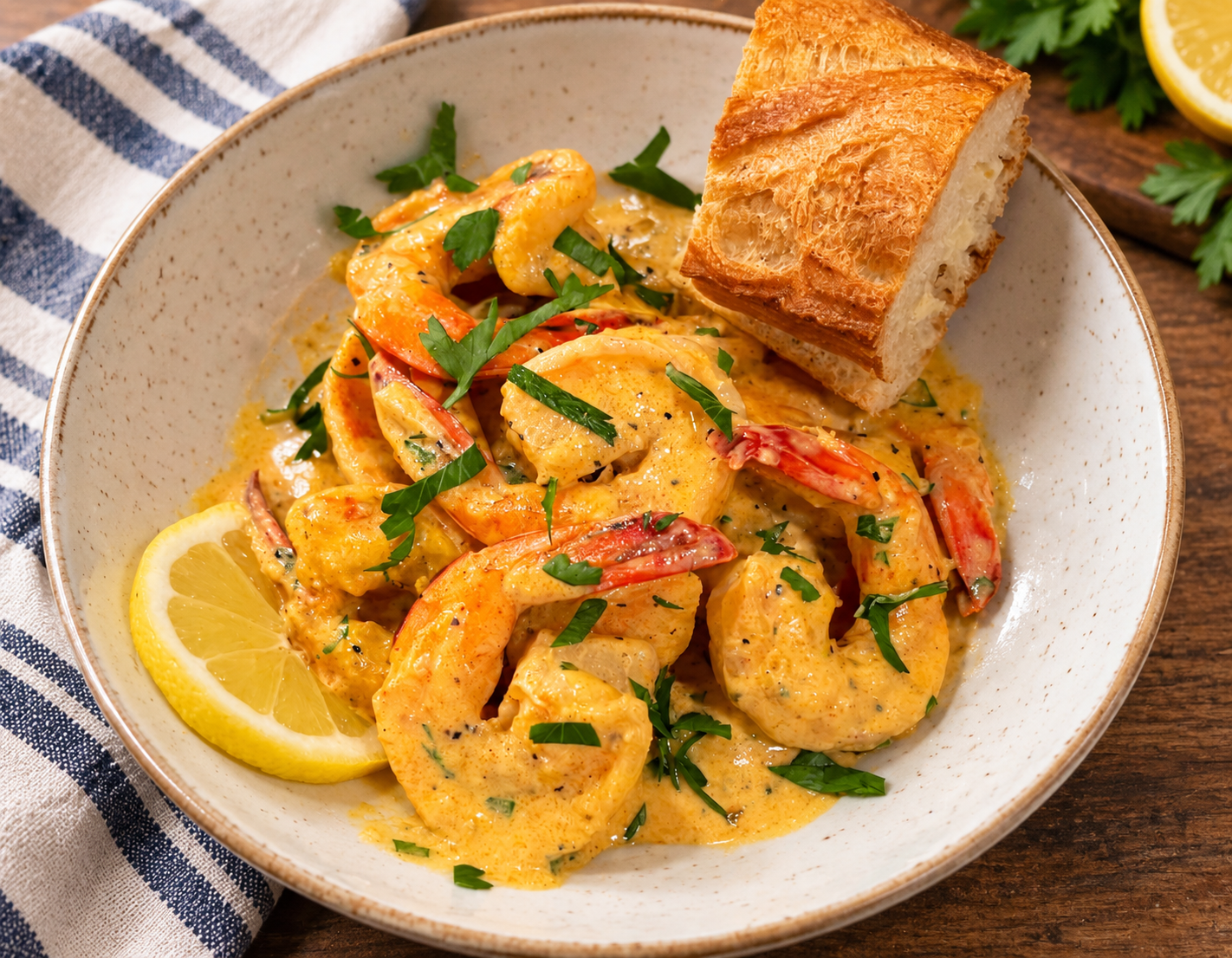 Dublin Lawyer (Shrimp or Lobster in Irish Whiskey and Cream)