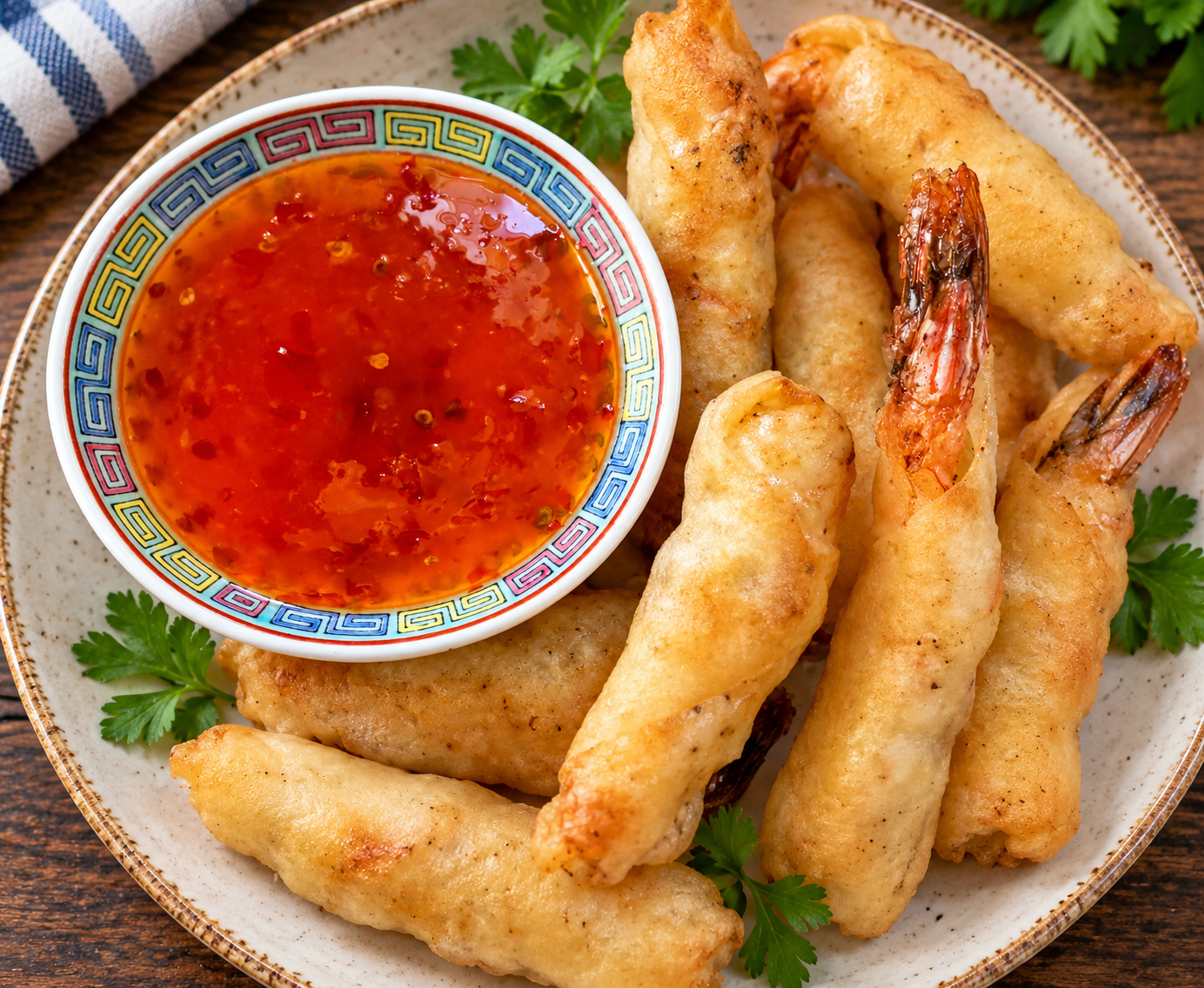 Shrimp in a Blanket